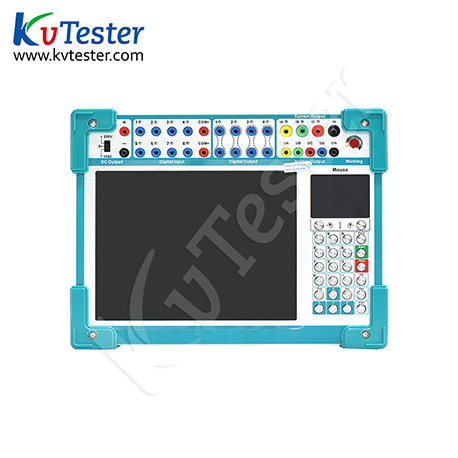 Digital analog integrated three-phase relay protection tester